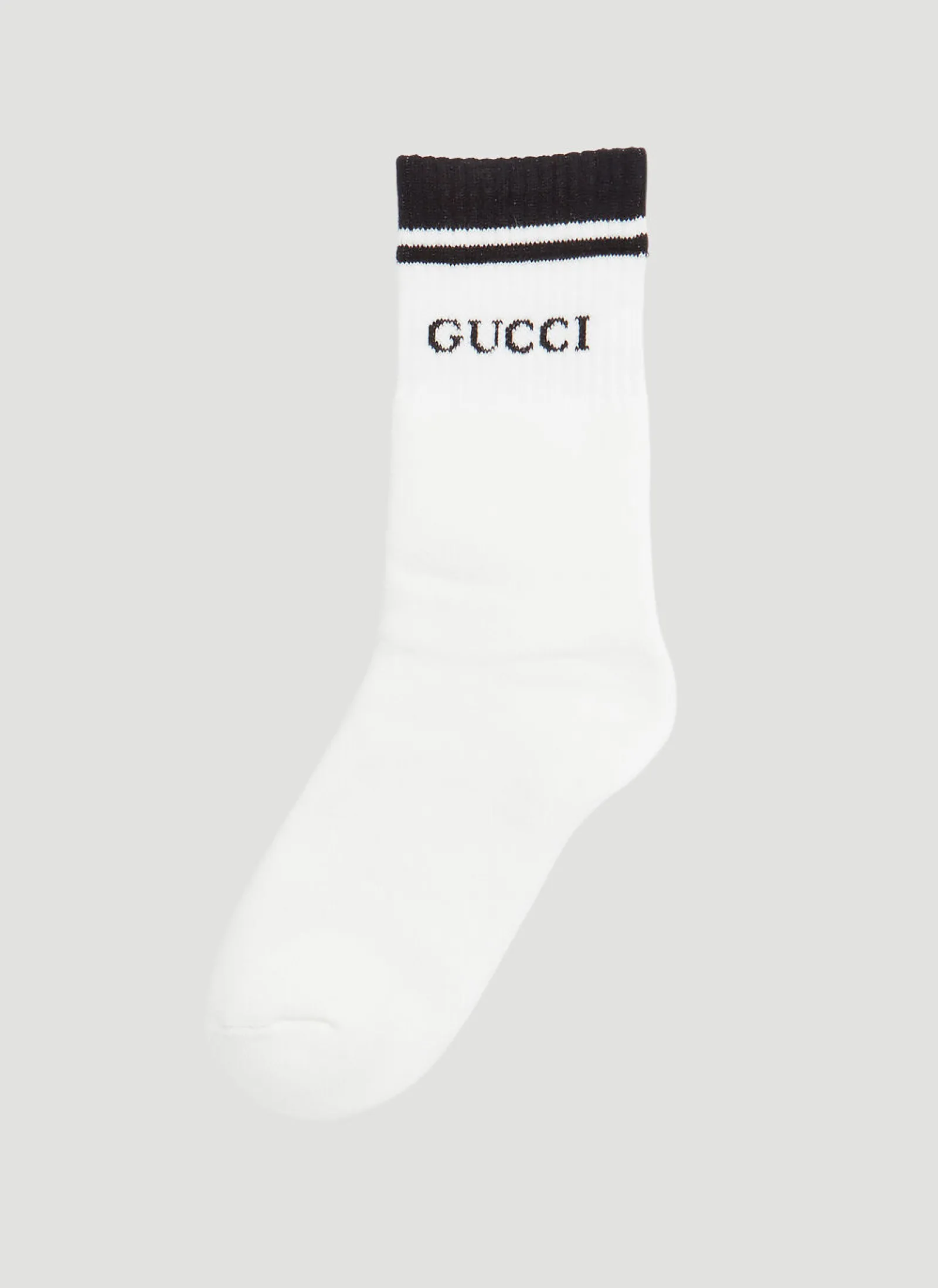 Men Gucci Socks^Logo Striped Socks