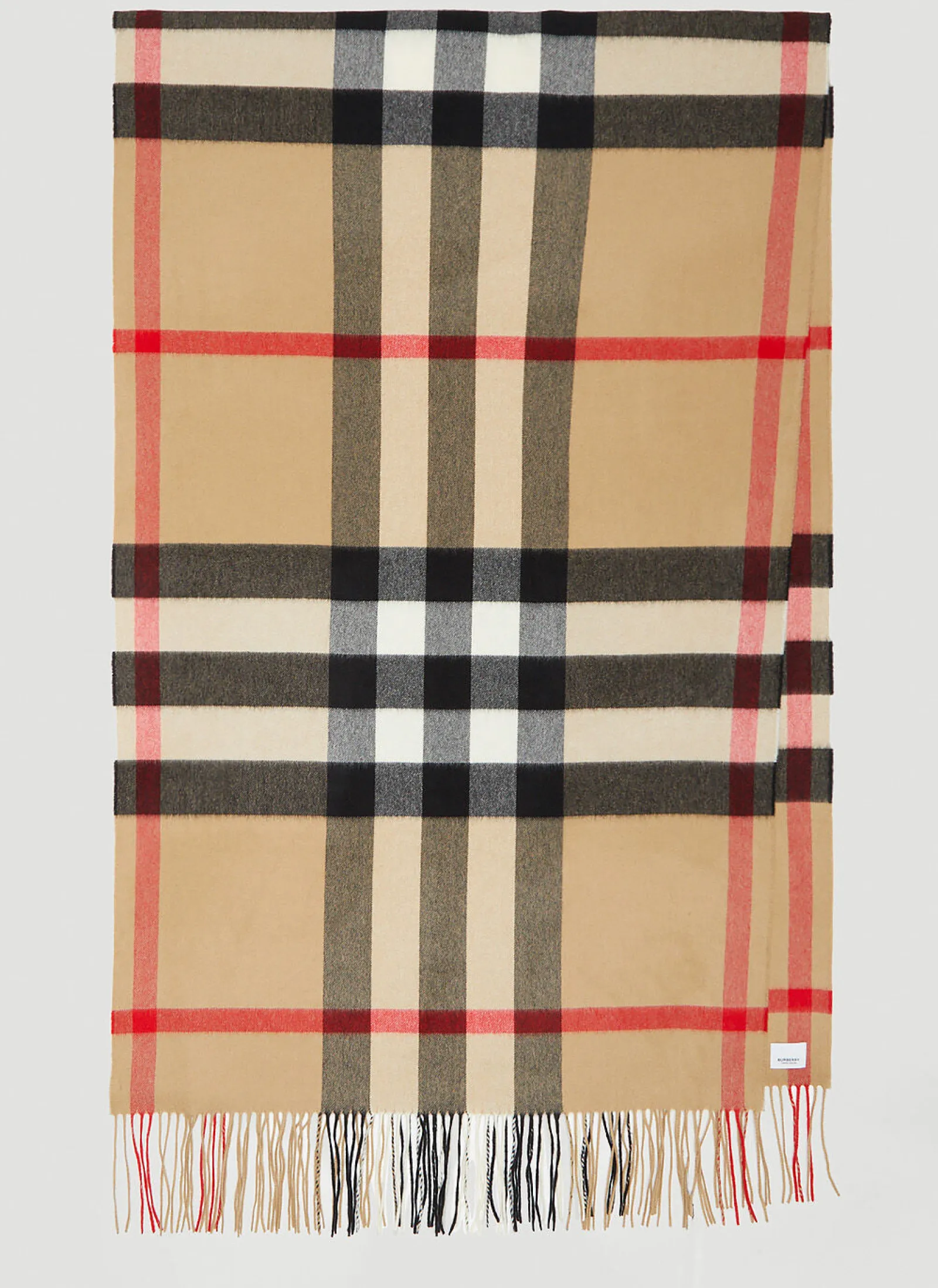 Men Burberry Scarves^Half Mega Check Scarf