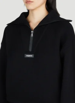 Half-Zip Boxy Sweater></noscript>Coperni Sale