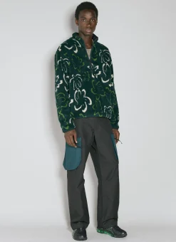 Men District Vision Tops^Half-Zip Pile Fleece Sweater