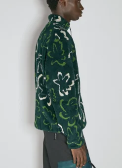 Men District Vision Tops^Half-Zip Pile Fleece Sweater