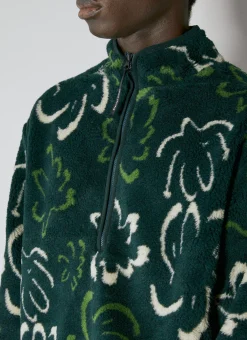 Men District Vision Tops^Half-Zip Pile Fleece Sweater