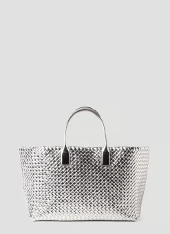 Handmade Large Cabat Mirror Tote Bag>Bottega Veneta Online
