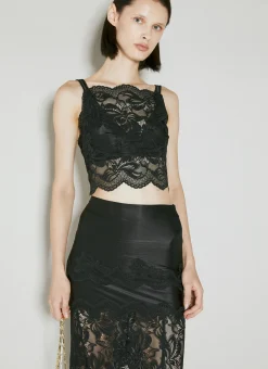 Haut Lace Draped Corset Top>Paco Rabanne Best