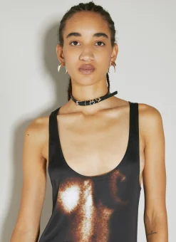 Men Y/Project Jewellery^Heart Belt Leather Choker