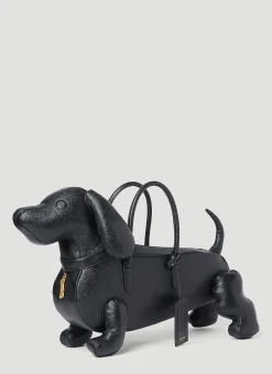 Men Thom Browne Crossbody Bags^Hector Leather Handbag