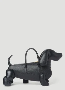 Men Thom Browne Crossbody Bags^Hector Leather Handbag