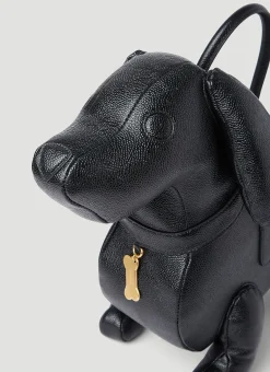 Men Thom Browne Crossbody Bags^Hector Leather Handbag