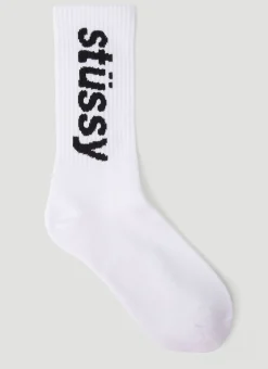 Men Stüssy Socks^Helvetica Long Socks