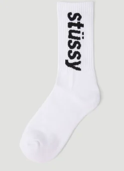 Men Stüssy Socks^Helvetica Long Socks