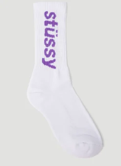 Men Stüssy Socks^Helvetica Long Socks