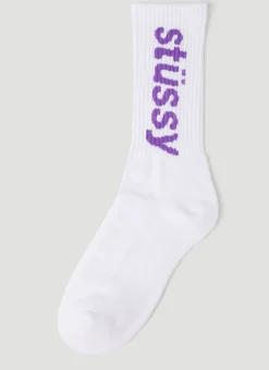 Men Stüssy Socks^Helvetica Long Socks