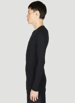 Men Dolce & Gabbana Tops^Henley Long Sleeve Top