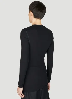 Men Dolce & Gabbana Tops^Henley Long Sleeve Top