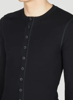 Men Dolce & Gabbana Tops^Henley Long Sleeve Top