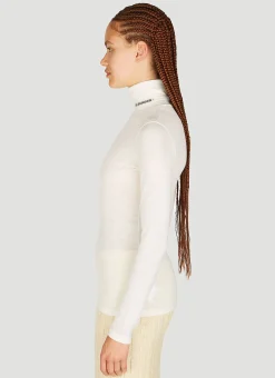 High Neck Long Sleeve Knit Top></noscript>Jil Sander+ Online