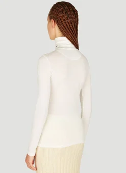 High Neck Long Sleeve Knit Top></noscript>Jil Sander+ Online