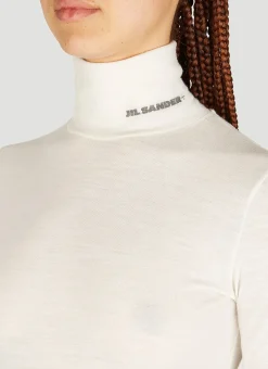 High Neck Long Sleeve Knit Top></noscript>Jil Sander+ Online