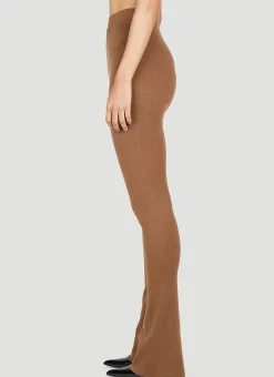 High Waist Knit Leggings><noscript><img width=