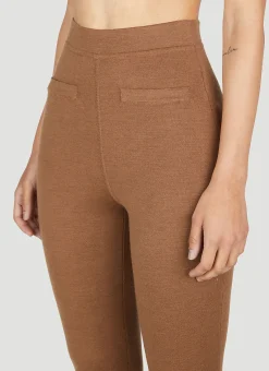 High Waist Knit Leggings><noscript><img width=