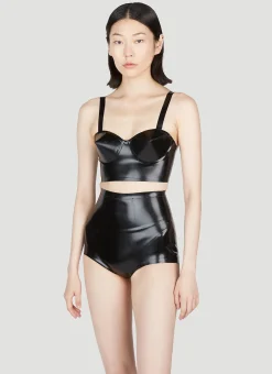 High Waist Latexbriefs>Maison Margiela