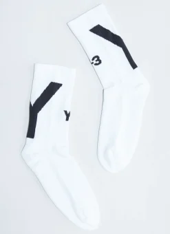 Men Y-3 Socks^High-Top Logo Socks