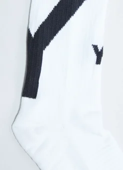 Men Y-3 Socks^High-Top Logo Socks