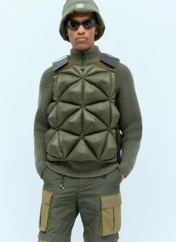Men Moncler x Pharrell Williams Jackets^Holly Down Vest