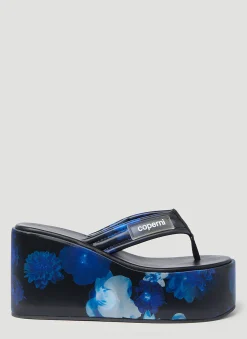 Holographic Platform Sandals>Coperni Discount