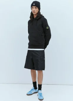 Men Stone Island Sweatshirts^Hooded Compass Patch Sweatshirt