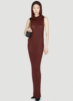 Hooded Dress>Saint Laurent New