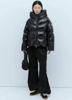 Hooded Huppe Short Down Jacket>Moncler Outlet