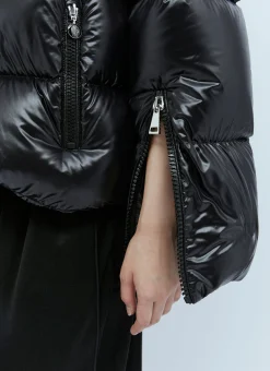 Hooded Huppe Short Down Jacket></noscript>Moncler Outlet