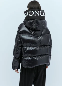 Hooded Huppe Short Down Jacket></noscript>Moncler Outlet
