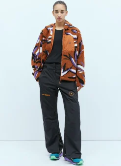 Hooded Jacquard Fleece Jacket></noscript>adidas by Stella McCartney New