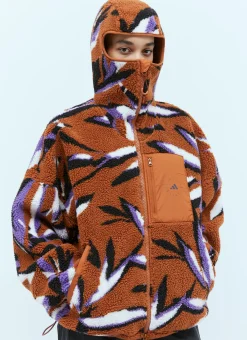 Hooded Jacquard Fleece Jacket></noscript>adidas by Stella McCartney New