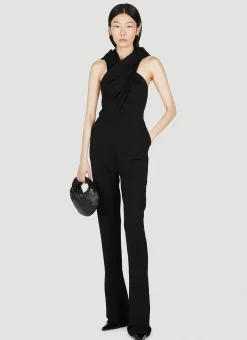 Hooded Jumpsuit>Saint Laurent