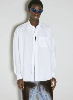 Men Y/Project Shirts^Hook And Eye Shirt