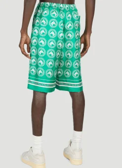 Men Gucci Shorts^Horse Motif Shorts