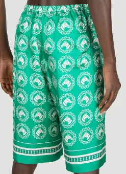 Men Gucci Shorts^Horse Motif Shorts