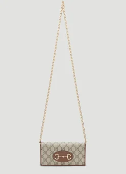 Men Gucci Wallets & Cardholders^Horsebit 1955 Chain Wallet