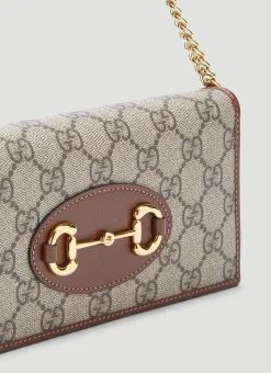 Men Gucci Wallets & Cardholders^Horsebit 1955 Chain Wallet