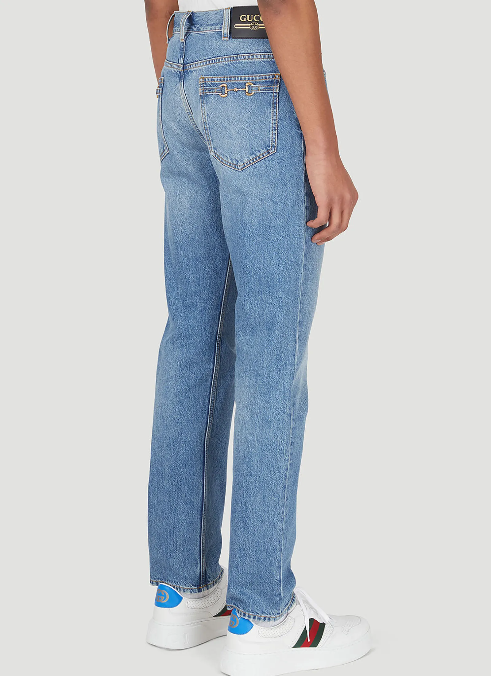 Men Gucci Jeans^Horsebit Jeans