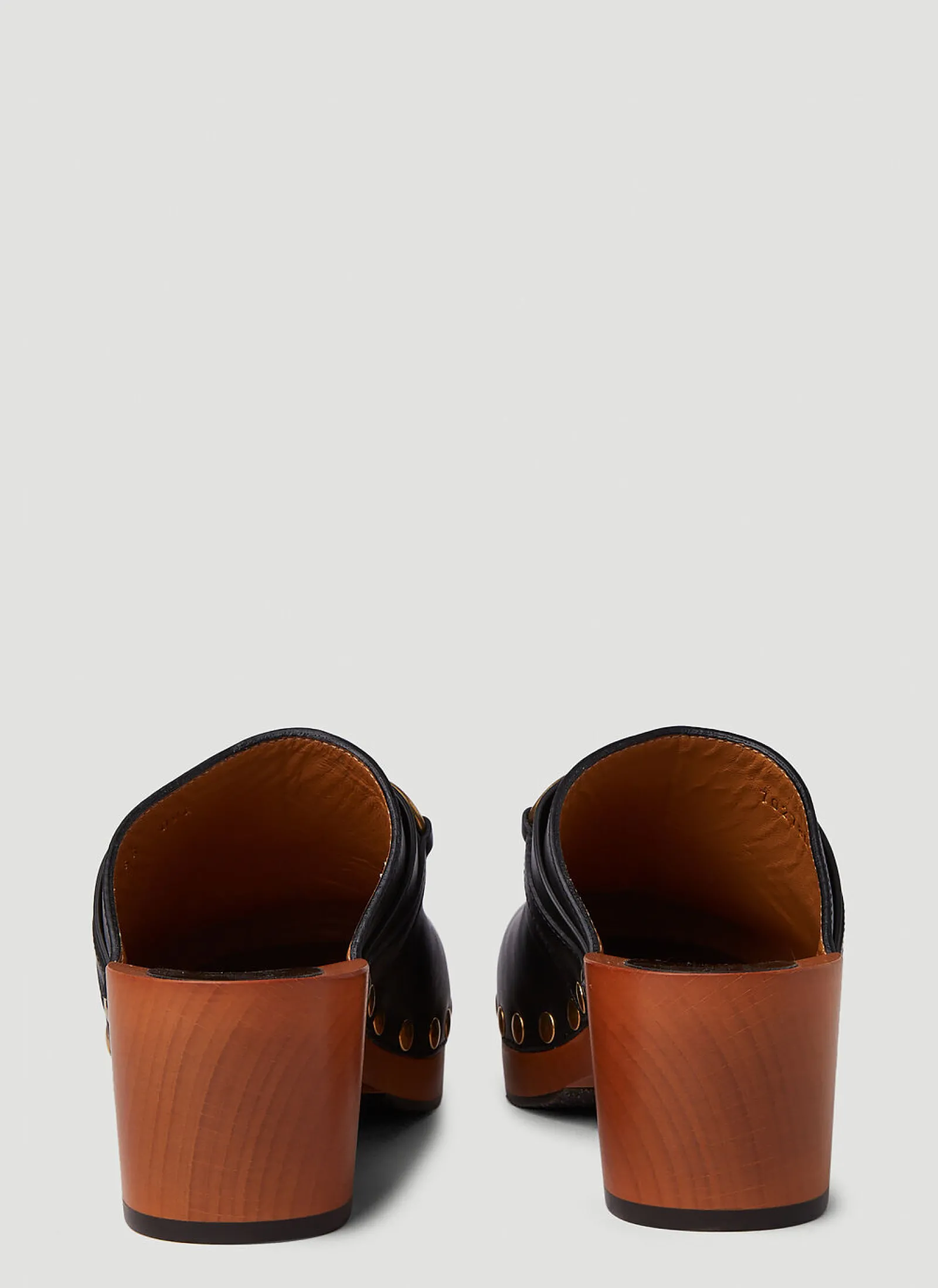Horsebit Leather Clogs>Gucci Outlet