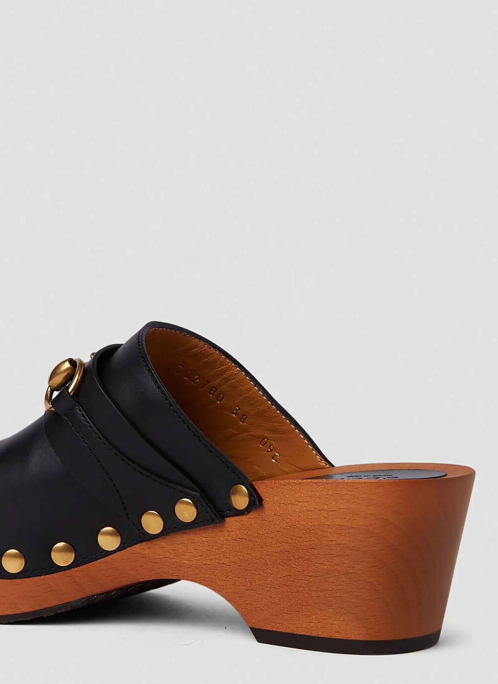 Horsebit Leather Clogs>Gucci Outlet