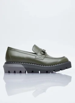 Men Gucci Loafers^Horsebit Leather Loafers