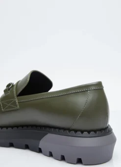 Men Gucci Loafers^Horsebit Leather Loafers