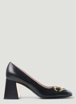Horsebit Mid-Heel Pumps>Gucci Outlet
