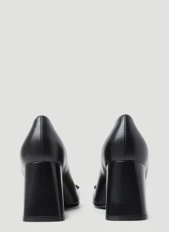 Horsebit Mid-Heel Pumps></noscript>Gucci Outlet