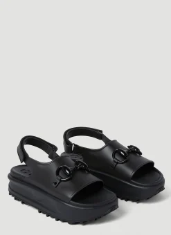 Horsebit Plaque Sandals>Gucci Best